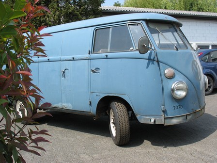 Restauration Volkswagen T1 Typ 21 aus dem Baujahr 1963